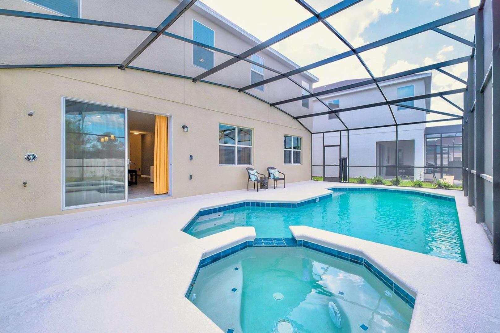 8Br Family Home With Pool And Hot Tub 基西米 外观 照片